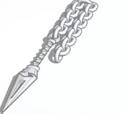 kunai with chain