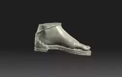 Left foot with 2nd century Roman sandal