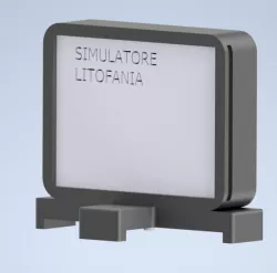 Lithophanie frame