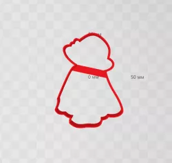 little red riding hood fairy cookie cutter
