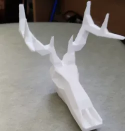 Low Poly Deer Head