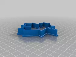 Maple Leaf cookie cutter