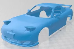 Mazda RX7 1999 Printable Body Car