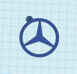 Mercedes key ring