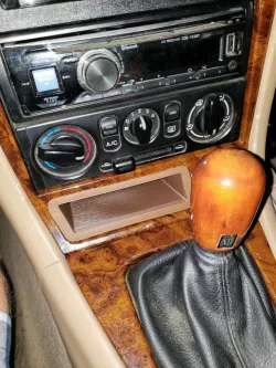 Miata JDM airbag switch cubby and blank plate
