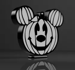 Mickey Halloween lamp