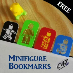 Minifigure Bookmarks Set
