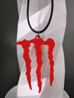 Monster Energy Earring / Pendant / Keychain
