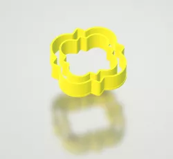 Moroccan + round polymer clay cutters - Polymer clay tools - 3d printed polymer clay cutters