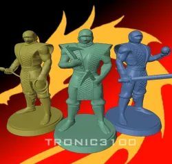Mortal Kombat Male Ninja Miniature Pack.