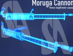 Moruga Cannon - Old Republic Era style blaster 3D model file