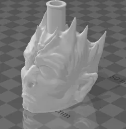 Mouthpiece king of the night set of thrones for bong, Sisha mouth tip Joker