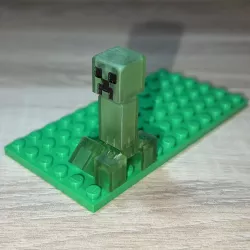 Movable Body Parts of Creeper from Minecraft - a Lego compatible model
