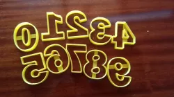 numbers cookie cutter numbers