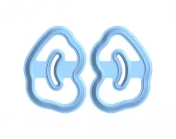 Organic shape 3d cutter