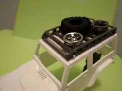 Orlandoo Hunter Roof rack  for Jeep OH35A01 Model 2 / Baca portaequipajes para Jeep Orlandoo 1/35 Modelo 2