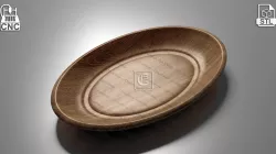 Oval Bowl - 3D STL Files for CNC