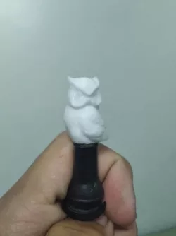 Owl Schrader Valve Cap