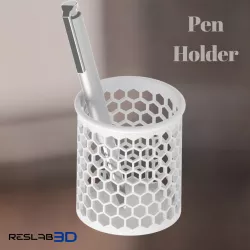 PEN HOLDER - HONEYCOMB PATTERN
