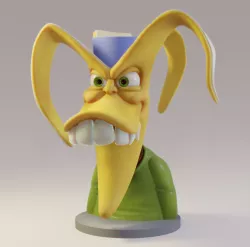 Pencil cup Mr Banana Brain