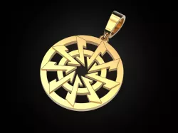 Pendant Wolf hook