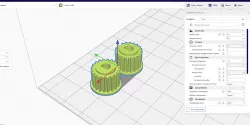 pinion from a cash register