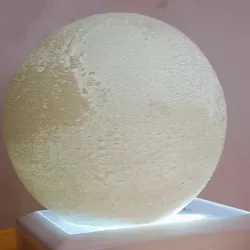 Pluto lamp (Lithophane)
