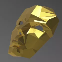 poly face mask