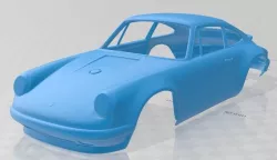 Porsche 911 Classic Printable Body Car