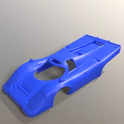 PORSCHE 917 LE MANS PRINTABLE CAR BODY CAR