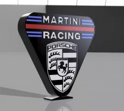 Porsche martini lamp