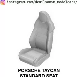 Porsche Taycan Seat in 1/24 1/43 1/18 1/12 and 1/64