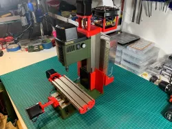 Proxxon MF 70 CNC Conversion with Extended Y axis movement