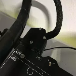 Prusa Lack Enclosure Heatbed Cable Clamp Nuts At Bottom - 60 Degree, for Screw Terminal Heatbed and Textile