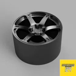 RAYS TE037 18" 1/24 scale