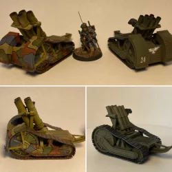 Renault Pattern Rapier Multi Mortar - Presupported