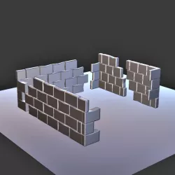Ruined wall
