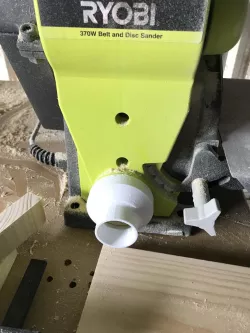 Ryobi Sander Dust Adapter