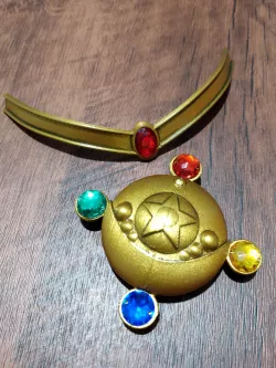 Sailor Moon Crystal Transformation Brooch and Tiara