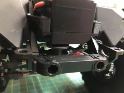 SCX10 III - Front External Spool Servo Winch Mount