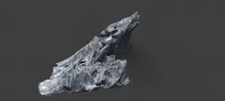 Sharp Rock 3 3D!  Tiled texture provided !