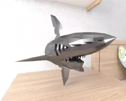 Sharpedo Lowpoly
