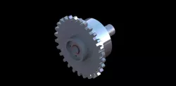 single plate friction clutch