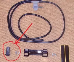 Smart roadster harstop front bracket