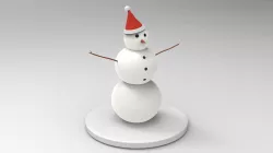 Snowman 3d model