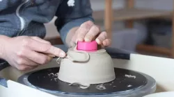 Spinner Trim Tool (for pottery on the potter's wheel)