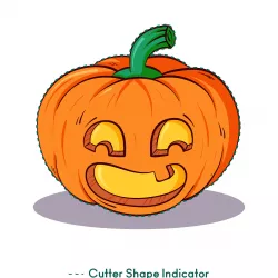 SPOOKY PUMPKIN HALLOWEEN COOKIE CUTTER