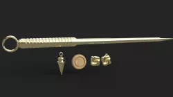 Spy X Family- Yor Forger Acessories - Knife - Earrings - Buttons - Pendant