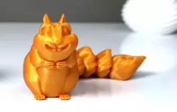 Squirrel with Articulated Tail