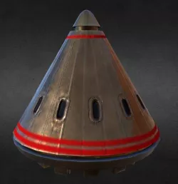 Star Wars - X-Wing - Proton Torpedo warhead - Import